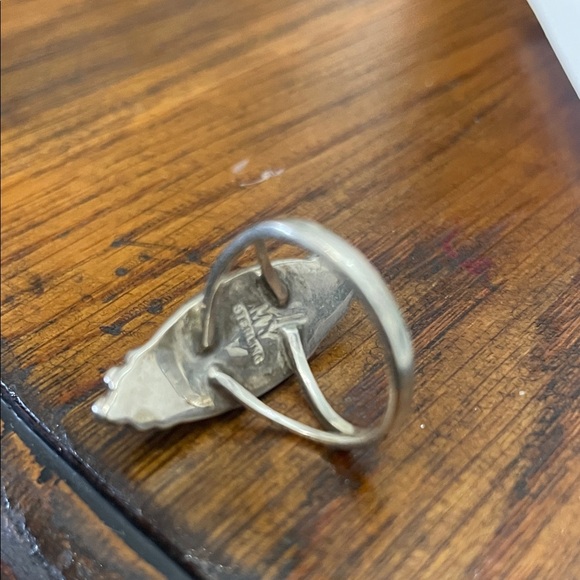 Colorful Geometric Inlay Ring - Picture 4 of 4